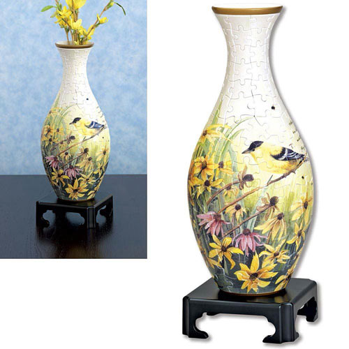 Yellow Bird - 3D Vase Puzzle