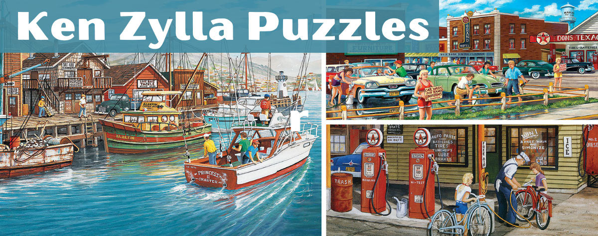 Pier 3 300 Large Piece Jigsaw Puzzle