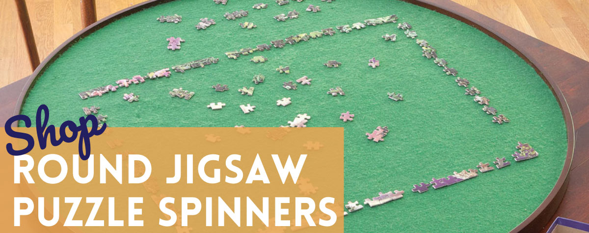 Jigsaw Puzzle Spinners - Round