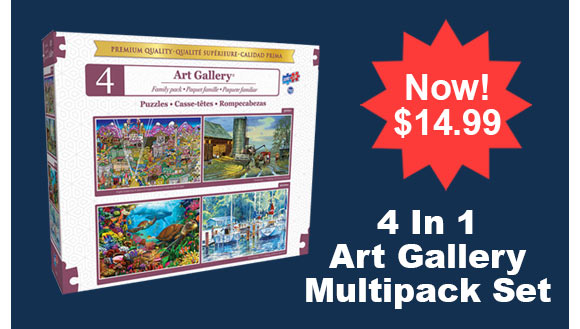 4 In 1 Art Gallery Multipack Set