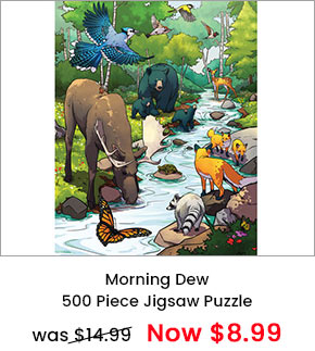 Morning Dew 500 Piece Jigsaw Puzzle 
