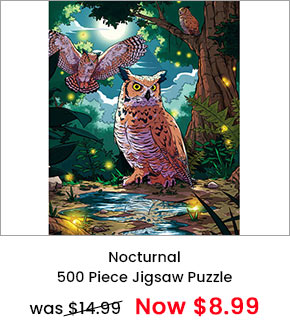Nocturnal 500 Piece Jigsaw Puzzle