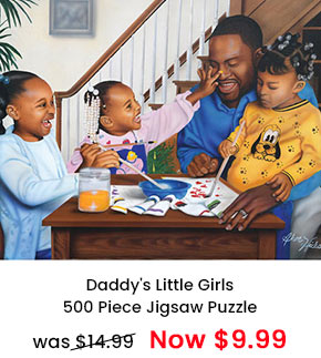 Daddy's Little Girls 500 Piece Jigsaw Puzzle