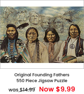Original Founding Fathers 550 Piece Jigsaw Puzzle