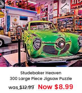 Studebaker Heaven 300 Large Piece Jigsaw Puzzle
