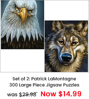 Patrick LaMontagne 300 Large Piece Jigsaw Puzzles