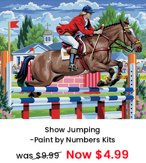 Show Jumping - Paint by Numbers Kits