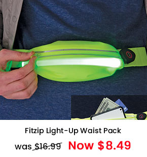 Fitzip Light-Up Waist Pack