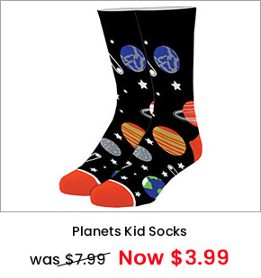 Planets Kid Socks