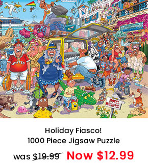 Holiday Fiasco! 1000 Piece Jigsaw Puzzle