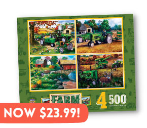 4-In-1 Farm Country Puzzle Multipack