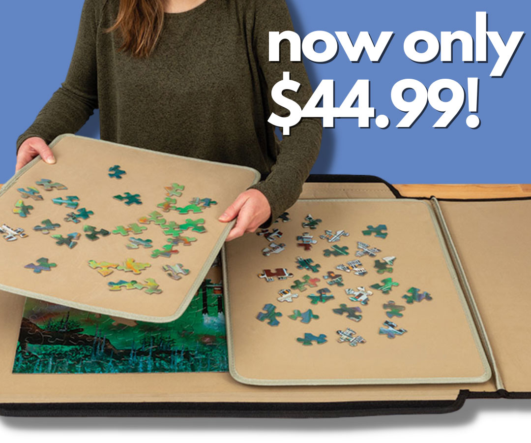 1 DAY ONLY: Jumbo Porta Puzzle Caddies for $44.99 🧩 - Spilsbury
