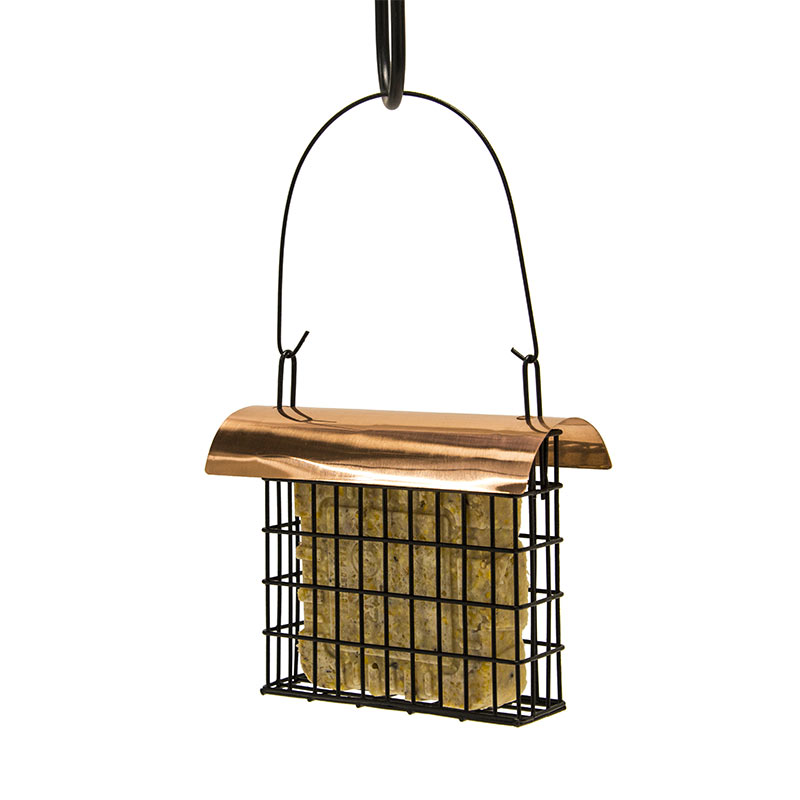 Copper Roof Suet Cage Birding Supplies Spring Hill