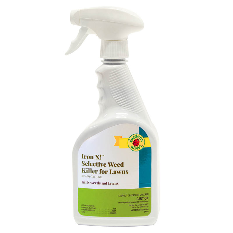 Iron X!™ Selective Weed Killer for Lawns