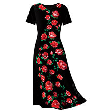 Garden of Red Roses Dress