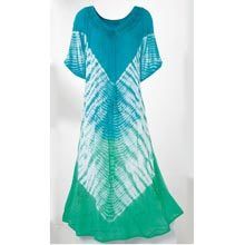 Caribbean Tie-Dyed Dress