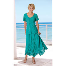Irresistible Lace Embellished Maxi Skirt  - Teal