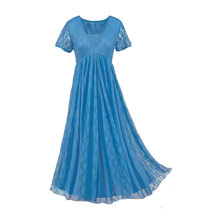 Effortless Lace Dress - Hydrangea