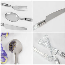 Facted Flatware-16pc