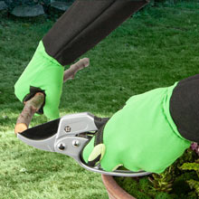 Pruning Gardening Gloves- Green-Large