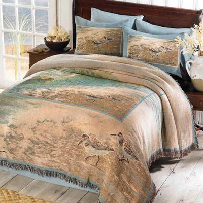 Water's Edge Tapestry Coverlet