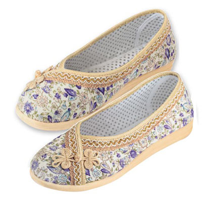Floral Garden Slip-on Shoes