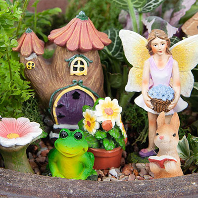 Welcome Fairy Garden Set