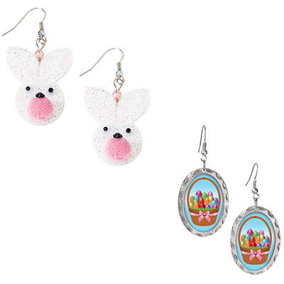Easter Earrings-Set Of 2 Pair