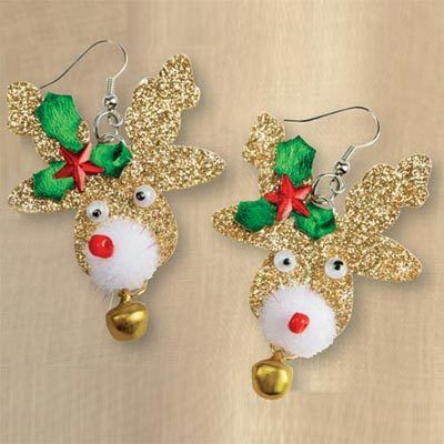 Reindeer Earrings 