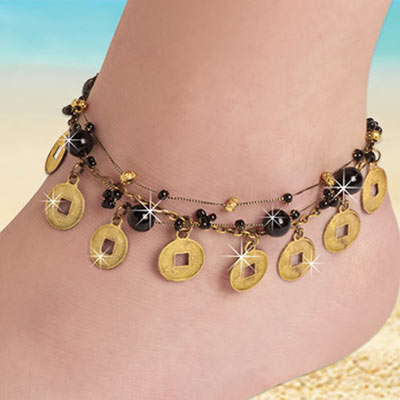 Lucky Coin Anklet