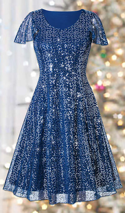 Sequined Party Dress 