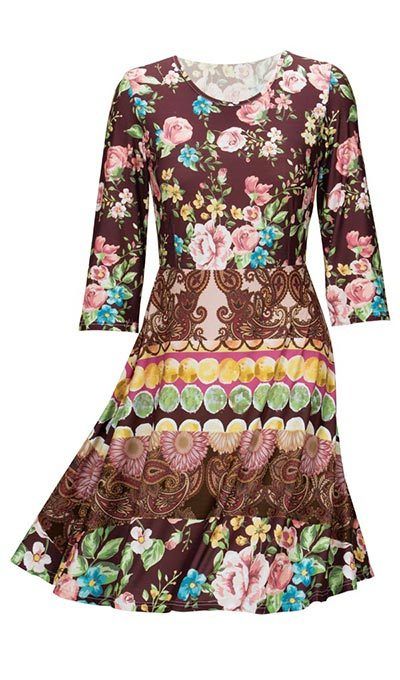 Vintage Patch Dress