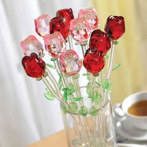 Handmade Glass Eternity Roses The Paragon Catalog