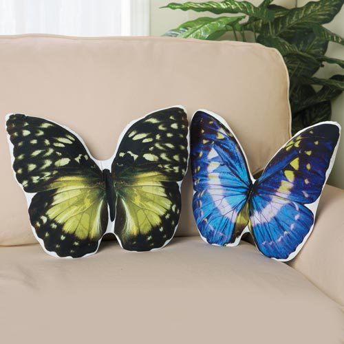 Beautiful Butterfly Pillows The Paragon