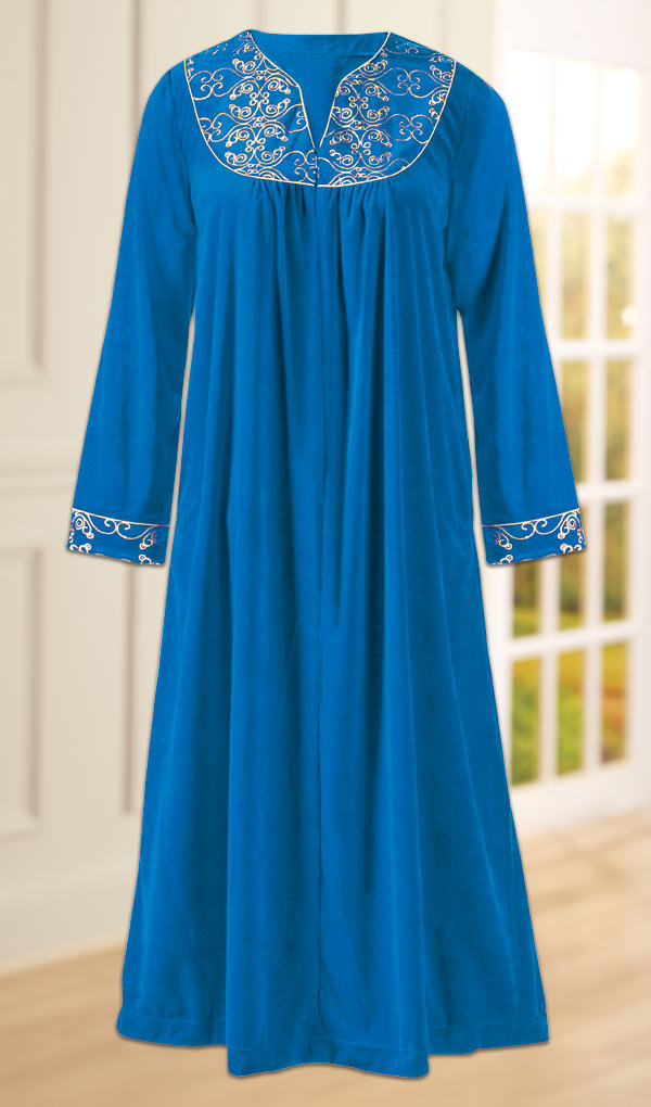 Elegant Embroidered Robe The Paragon