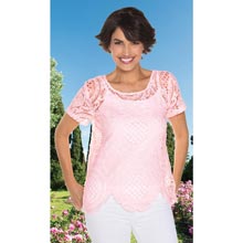 Scalloped Crocheted Top 