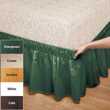 Oh-So-Easy Stretch Bedskirt