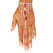Crimson Bracelet & Ring Combination 