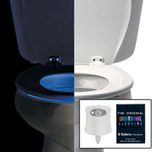 Color Changing Toilet Light
