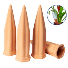 Terracotta Watering Spikes - Set of 4