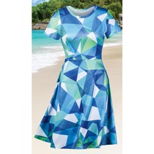 Geometric Delights Dress