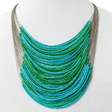 Caribbean Waterfall Necklace 
