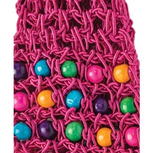 Colourful Crocheted & Beaded Headband