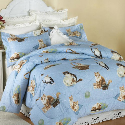 Cat’s Meow Comforter Set