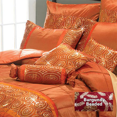 Orange Sunset Bedding