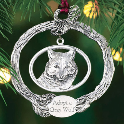 Ornament with a Purpose - Grey Wolf