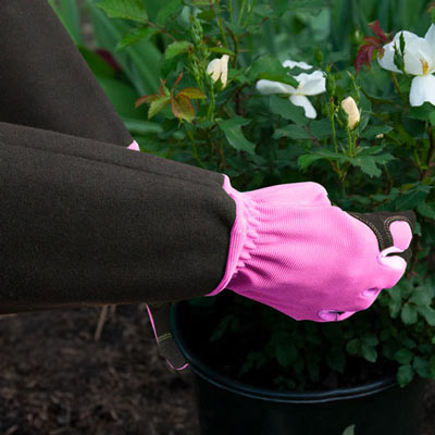 Pruning Gardening Gloves - Pink - Medium