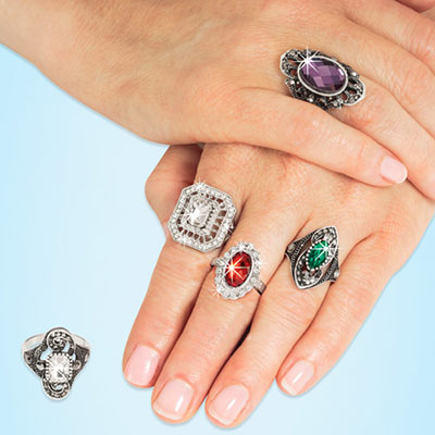 Ornate Ring Collection