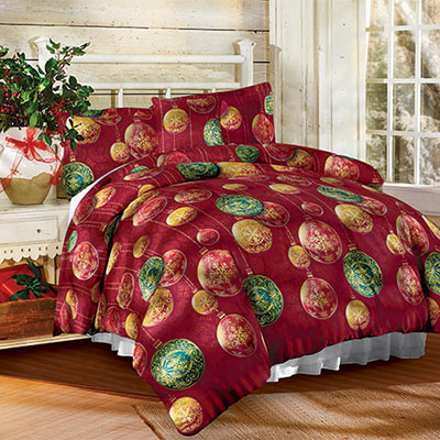 Holiday Cheer Duvet Cover & Accessory