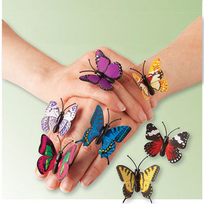 Enchanting Butterfly Rings 